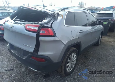 2016 Jeep Cherokee Limited из США, поврежденный, VIN 1C4PJMDB7GW289240